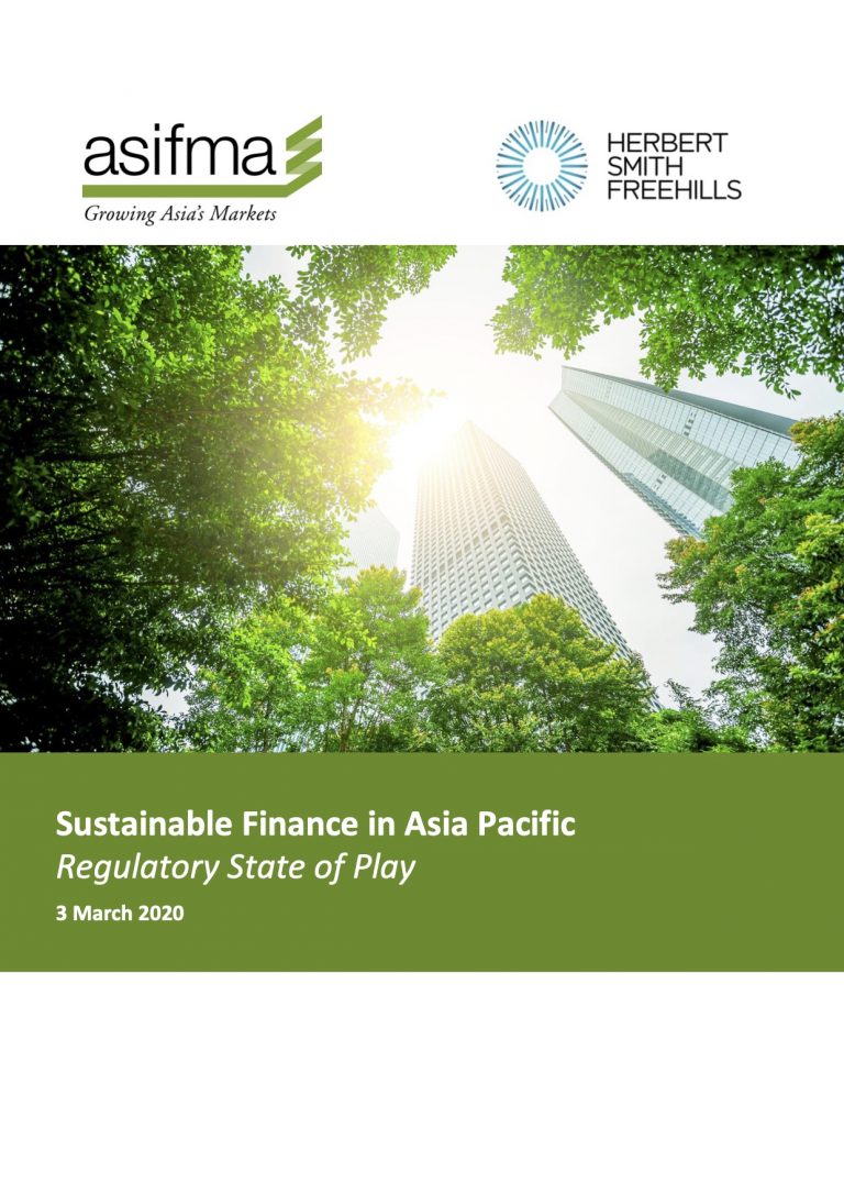 Document: Sustainable Finance in Asia Pacific